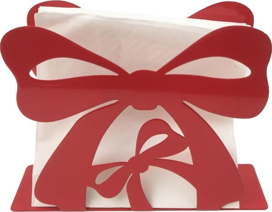 Držák na ubrousky z nerezové oceli Red Ribbon – Brandani Brandani