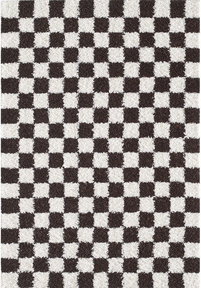 Hnědý/krémový koberec 80x150 cm Grida – ESTE Este