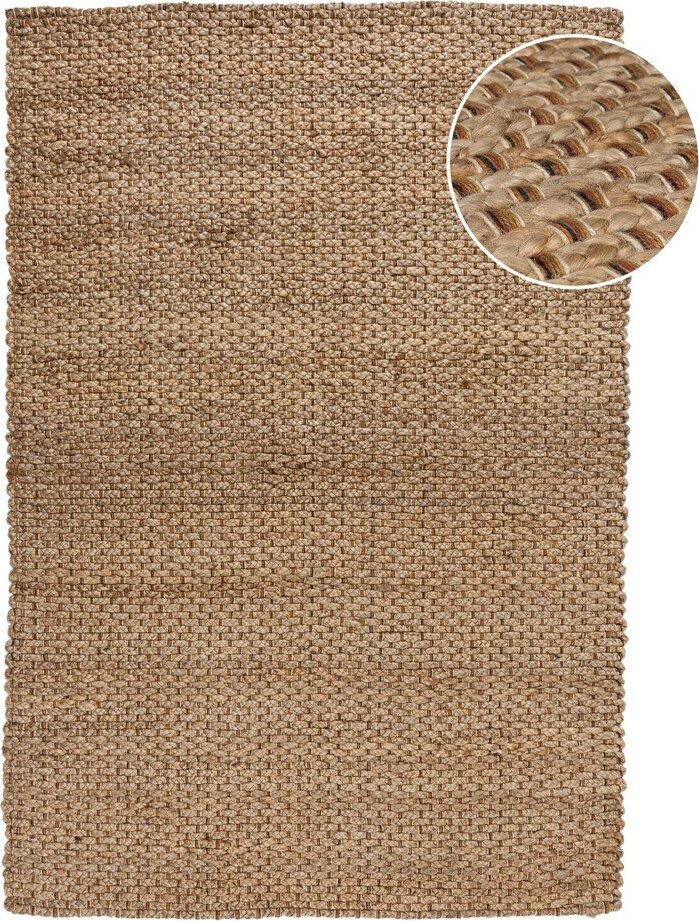 Jutový koberec v přírodní barvě 160x230 cm Sol – Flair Rugs Flair Rugs