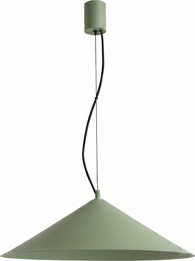 Khaki kovové LED závěsné svítidlo ø 50 cm FINT – Thoro Thoro