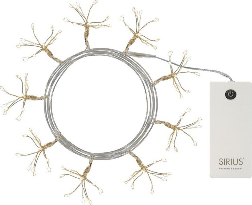 LED světelný řetěz na baterky délka 120 cm Nova – Sirius Sirius