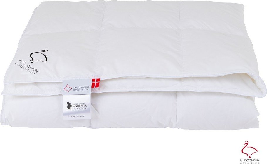 Letní přikrývka s péřovou výplní 200x140 cm Snow Queen – Ringsted Dun Ringsted Dun