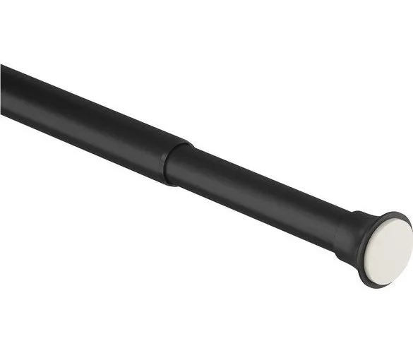 Matně černá tyč na sprchový závěs 106 - 182 cm Chroma – Umbra