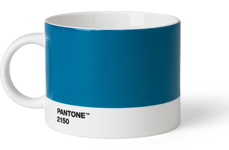Modrý porcelánový hrnek 475 ml Blue 2150 – Pantone Pantone