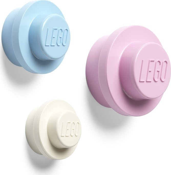 Nástěnné plastové háčky v sadě 3 ks – LEGO® LEGO