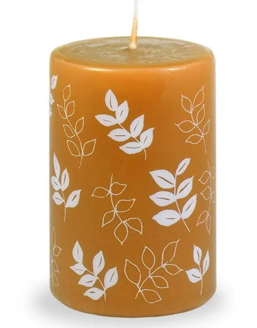 Oranžová svíčka Unipar Pure Beauty, doba hoření 18 h
