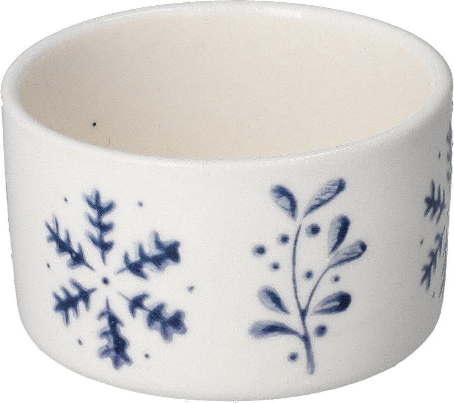Porcelánový svícen s vánočním motivem – Dakls Dakls