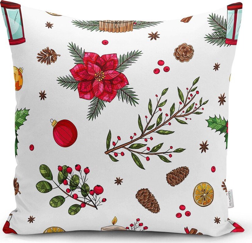 Povlak na polštář s vánočním motivem 43x43 cm Merry Christmas – Mila Home Mila Home