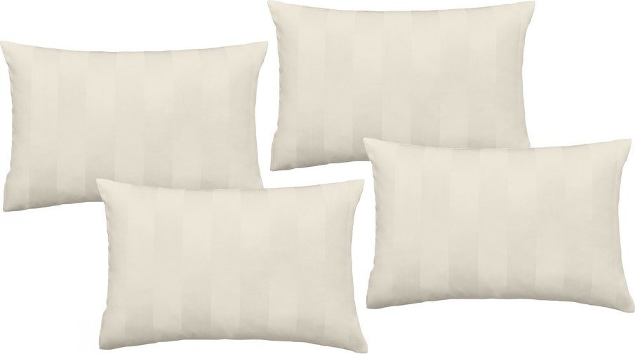 Saténové povlaky na polštáře v sadě 4 ks 75x50 cm So Soft Satin Stripe – Catherine Lansfield Catherine Lansfield
