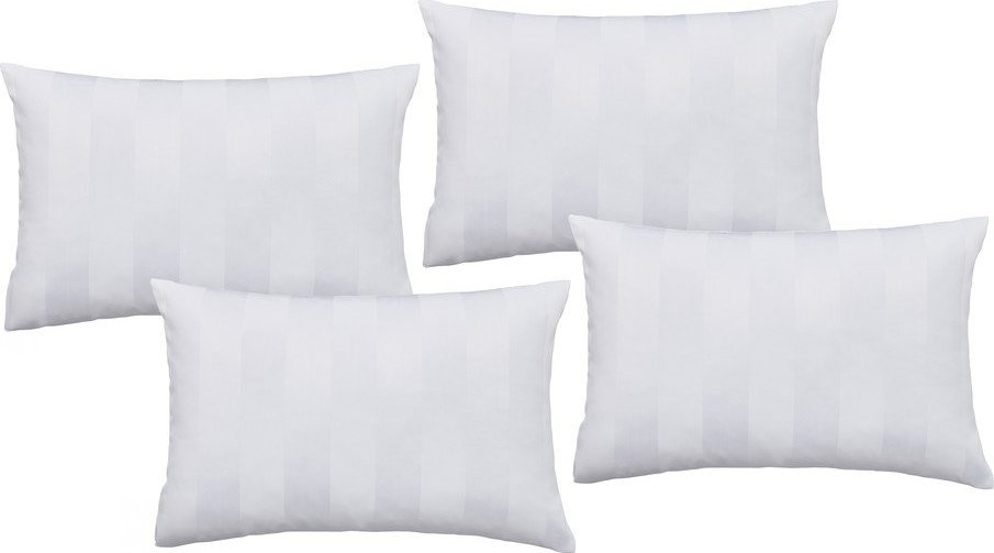 Saténové povlaky na polštáře v sadě 4 ks 75x50 cm So Soft Satin Stripe – Catherine Lansfield Catherine Lansfield
