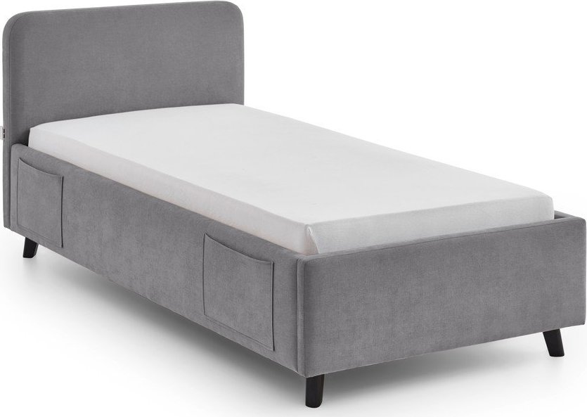Šedá dětská postel s úložným prostorem s roštem 90x200 cm Cosy – Meise Möbel Meise Möbel