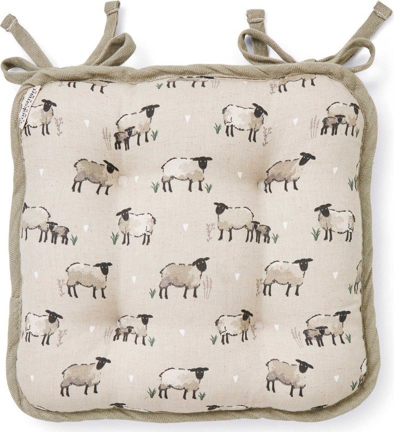 Sedák s příměsí lnu 34x36 cm Highland Sheep – Cooksmart ® Cooksmart