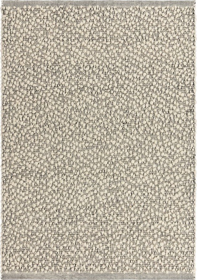 Šedý ručně tkaný koberec s příměsí vlny 160x230 cm Claude – MADE Made