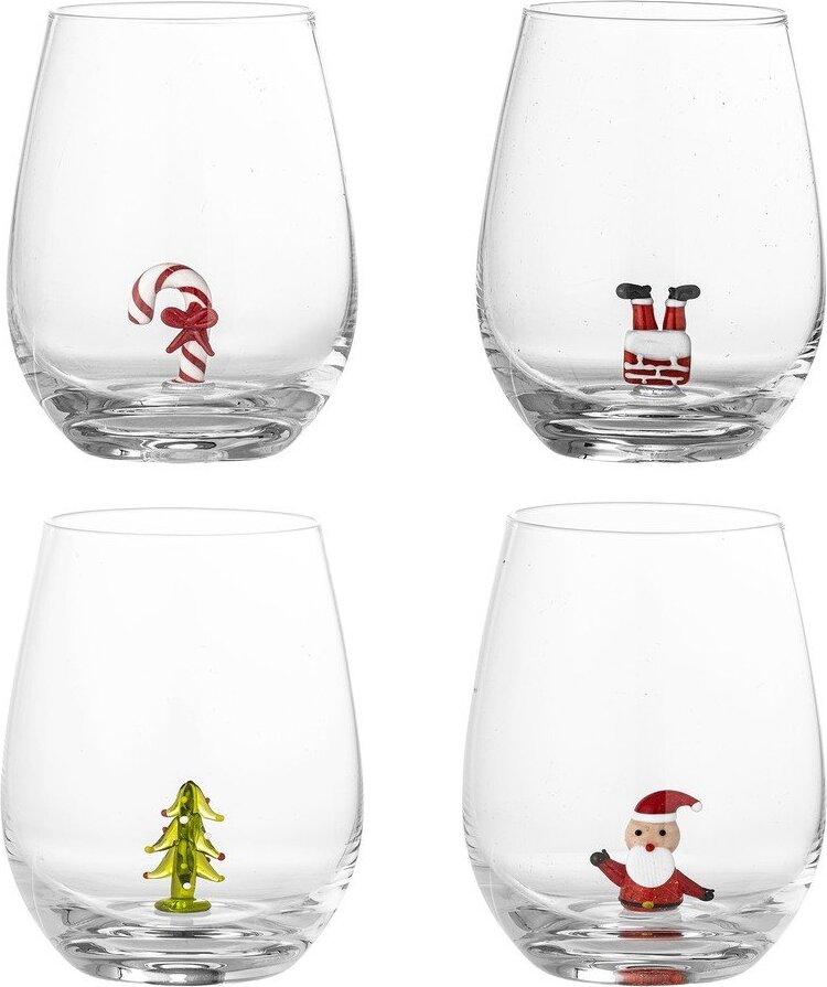 Sklenice v sadě 4 ks 560 ml Misa – Bloomingville Bloomingville