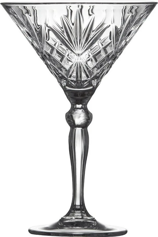 Křišťálové
 skleničky v sadě 4 ks na koktejly 210 ml Melodia – Lyngby Glas