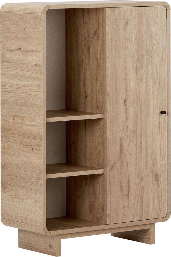 Skříňka v dekoru dubu ve světle přírodní barvě 70x110x34 cm Torina – Nordure Nordure