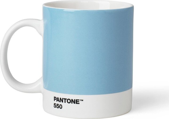 Světle modrý porcelánový hrnek 375 ml Light Blue 550 – Pantone Pantone