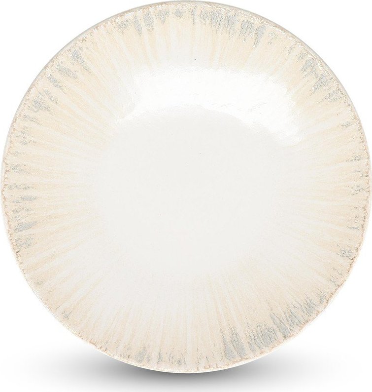 Světle šedý dezertní porcelánový talíř ø 21 cm Nuance – BonBistro BonBistro