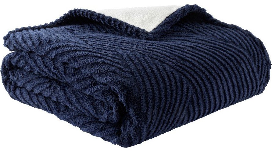 Tmavě modrý přehoz 230x220 cm Heat Buddy Super Thermal – Catherine Lansfield Catherine Lansfield