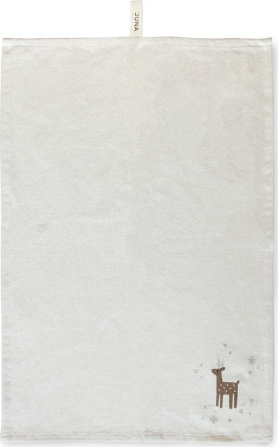 Utěrka s vánočním motivem s příměsí bavlny 50x70 cm Christmas Fable – JUNA Juna