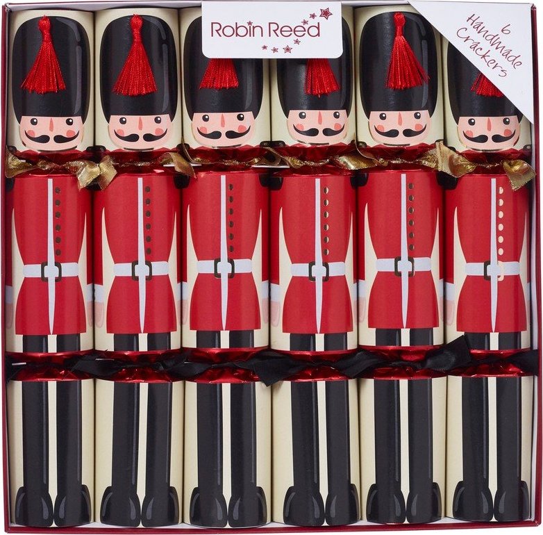 Vánoční crackery v sadě 6 ks London Guards – Robin Reed Robin Reed